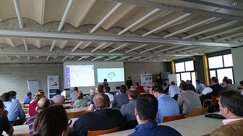 Abbildung: Volles Haus beim 38. BremSec-Forum