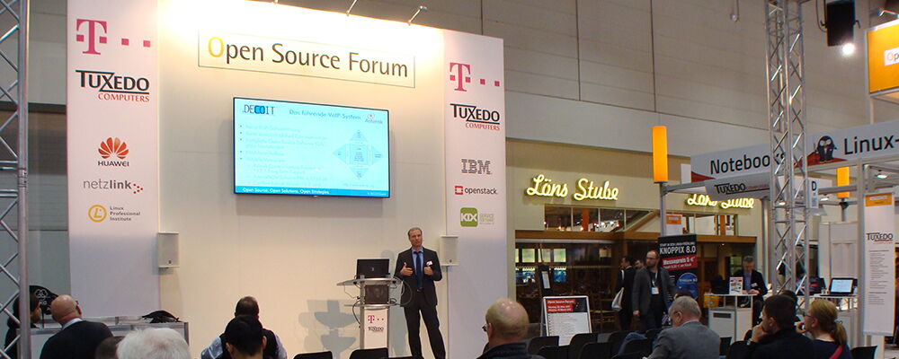 Präsentation von KITOMA im Open Source Forum
