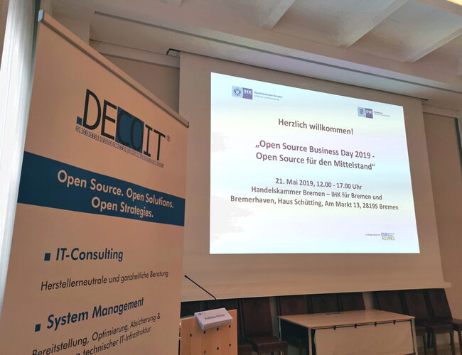Abbildung 2: Handelskammer und OSBA laden zum Open Source Business Day ein
