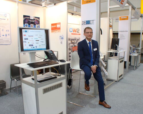 Stand der DECOIT GmbH im Open Source Park