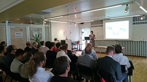 Abbildung 5: Vortrag der Leiterin des ZIM-Referats Carmen Heidecke