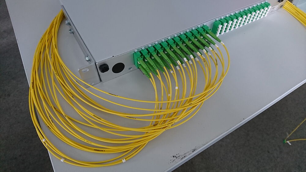 Abbildung 1: LWL-Anschlusstechnik bei der FOC GmbH
