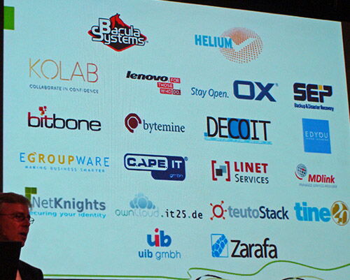 Partner und Sponsoren von Univention für den Summit 2015