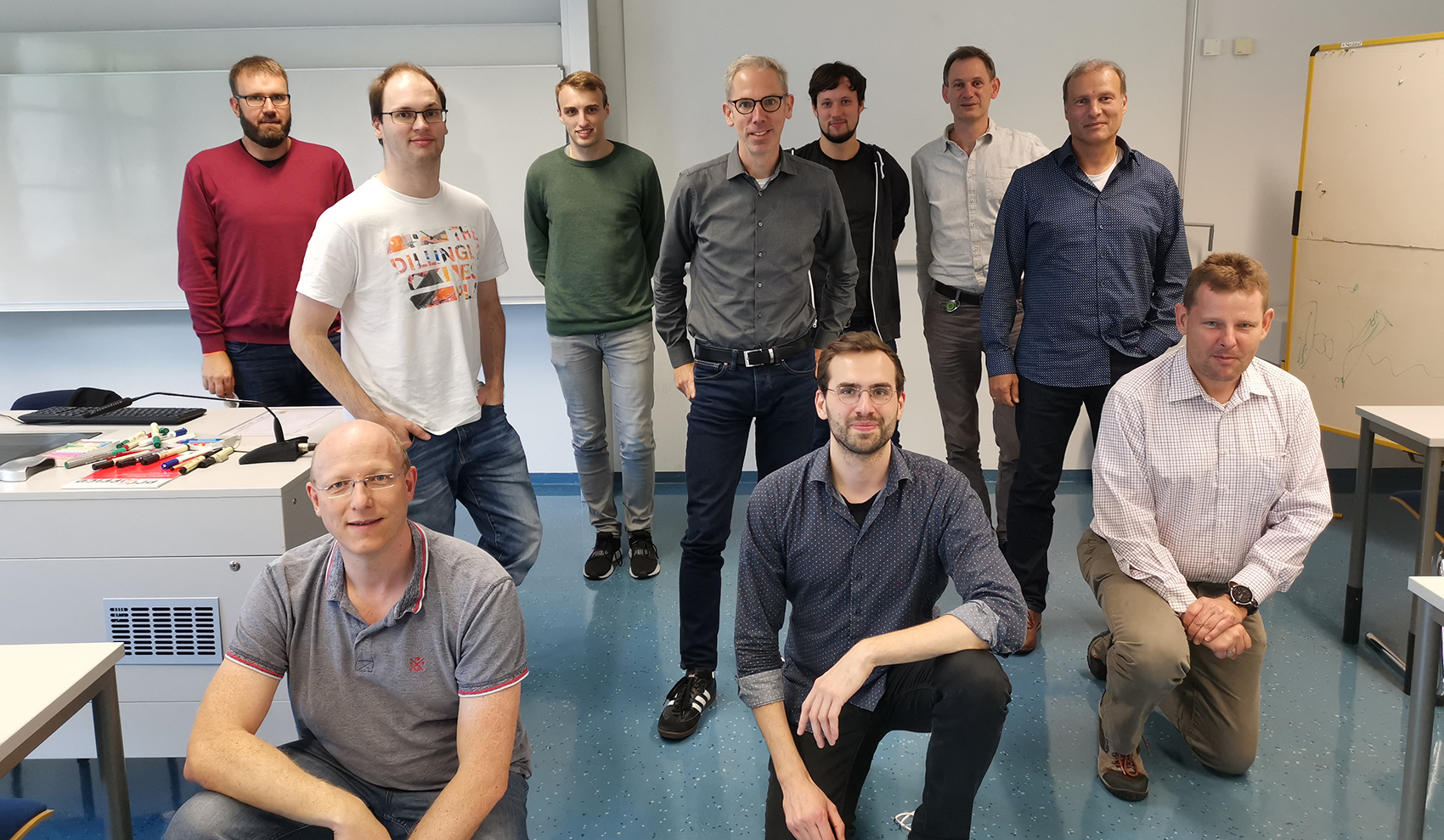 Abbildung: Abschließendes Gruppenfoto mit fast allen Teilnehmern des GLACIER-Projektes