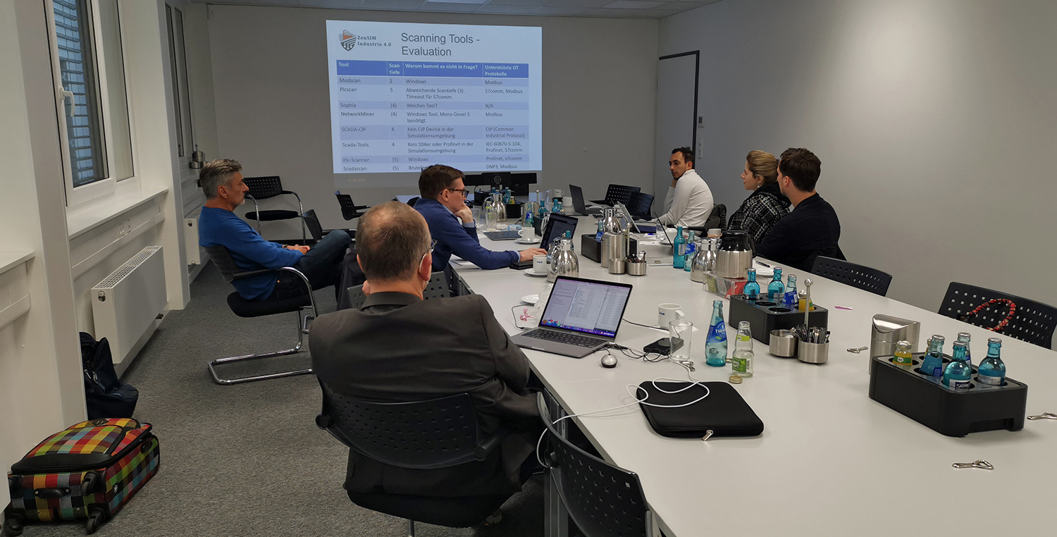 Abbildung 3: Vorstellung der Scanning-Tool-Evaluierung der Hochschule Bremen