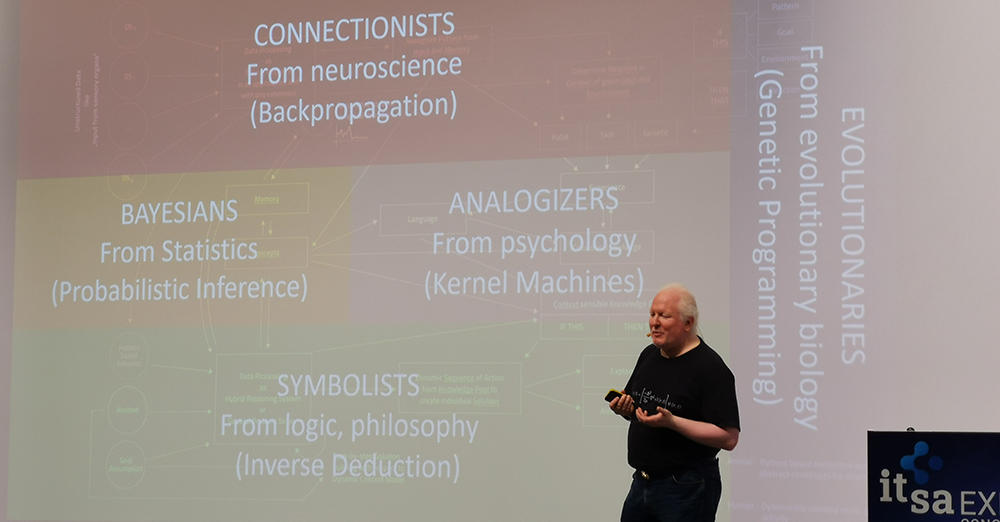 Abbildung 3: Keynote-Vortrag des KI-Pioniers Chris Boos