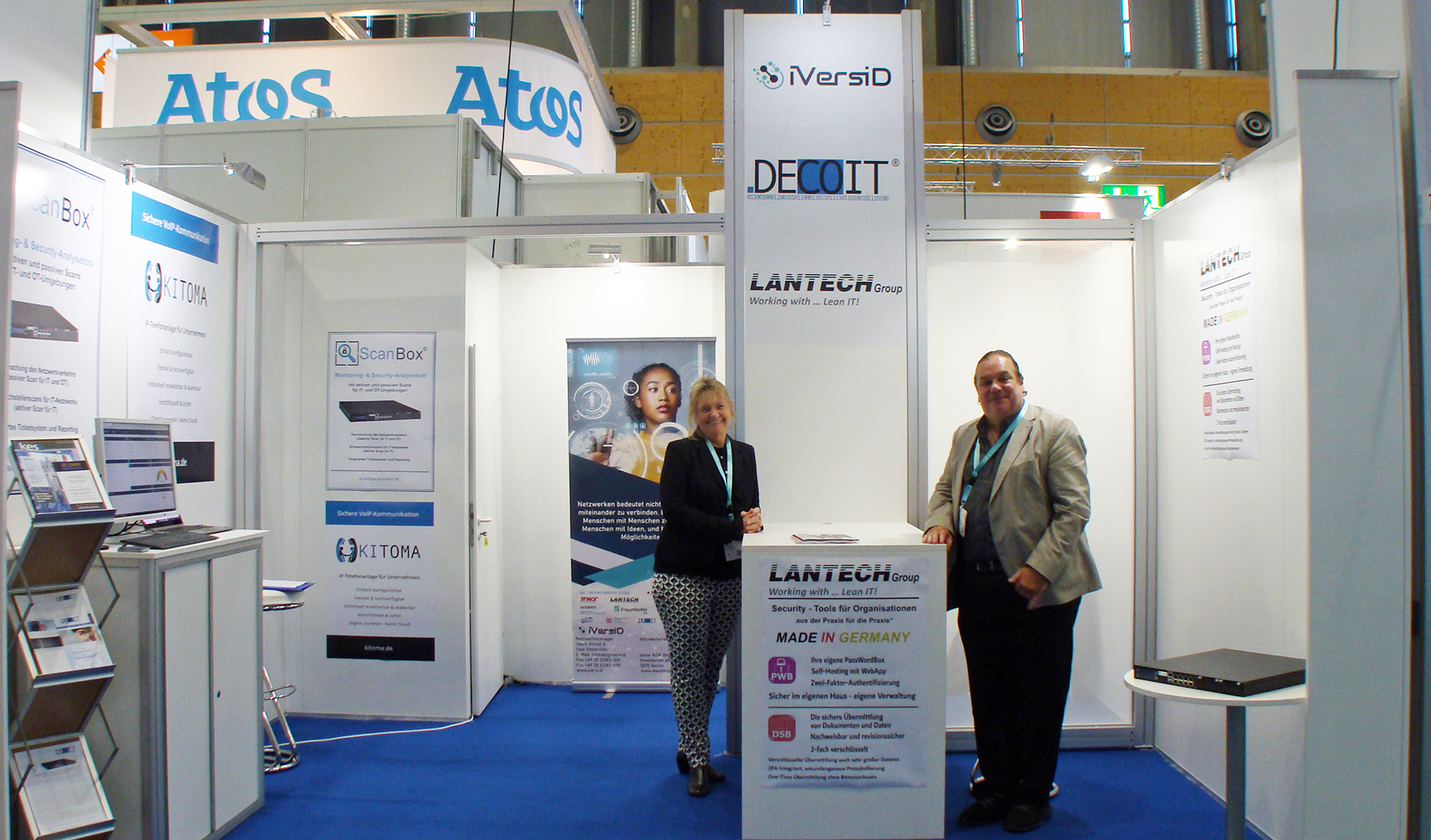Abbildung 7: Gemeinschaftsstand der DECOIT und Lantech GmbH