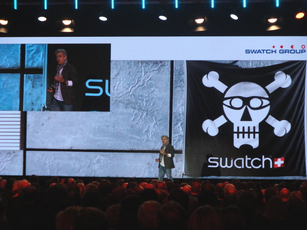 Swatch-Chef Nick Hayek auf der Welcome Night