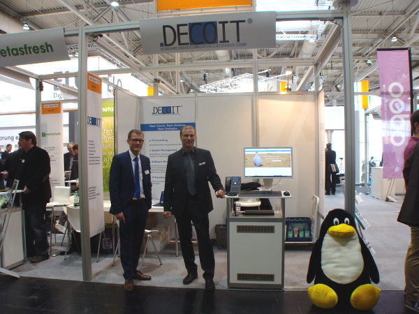 DECOIT-Stand auf der CeBIT 2016
